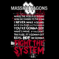 Fight The System Design - GD01B Softstyle® Youth T-Shirt Design