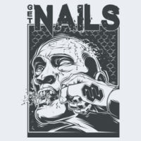 Nails Design - GD57B Heavy Blend™ Youth Hooded Sweatshirt Design