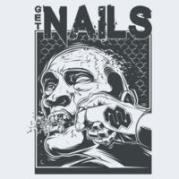 Nails Design - GD78 Softstyle® Ladies' V-Neck T-Shirt Design