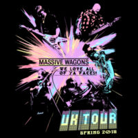 Spring Tour 2018 Design - GD57B Heavy Blend™ Youth Hooded Sweatshirt Design