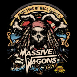 Monsters Of Rock Cruise 2025 - GD72 Softstyle® Ladies' T-Shirt Design