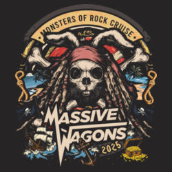 Monsters Of Rock Cruise 2025 - BG110 Icon Gymsac Design