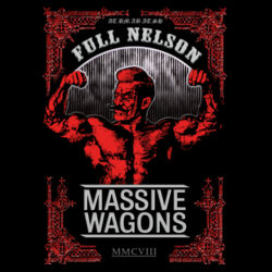 Full Nelson - 9cm Square Hardback Drinks Coaster Design