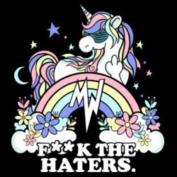 Fuck The Haters - GD11 Softstyle® Adult Long Sleeve T-Shirt Design