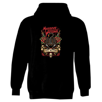 Full Nelson Scorpion Design - GD57 Heavy Blend™ Adult Hooded Sweatshirt Thumbnail