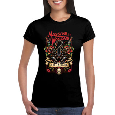 Full Nelson Scorpion Design - GD72 Softstyle® Ladies' T-Shirt Thumbnail