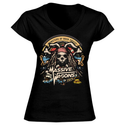 MORC Design - GD78 Softstyle® Ladies' V-Neck T-Shirt Thumbnail