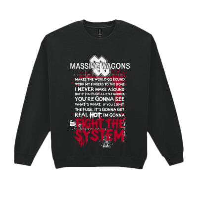 Fight The System Design - GD56 Heavy Blend™ Adult Crewneck Sweatshirt Thumbnail