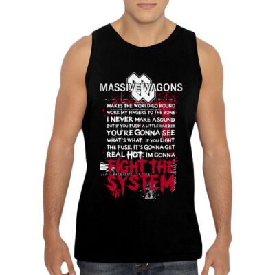 Fight The System Design - GD12 Softstyle® Adult Tank Top Thumbnail