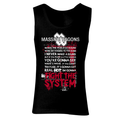 Fight The System Design - GD77 Softstyle® Ladies' Tank Top Thumbnail