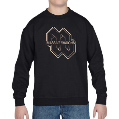 MW Logo - GD56B Heavy Blend™ Youth Crewneck Sweatshirt Thumbnail