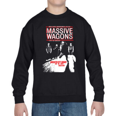 Lancaster Library Design - GD56B Heavy Blend™ Youth Crewneck Sweatshirt Thumbnail