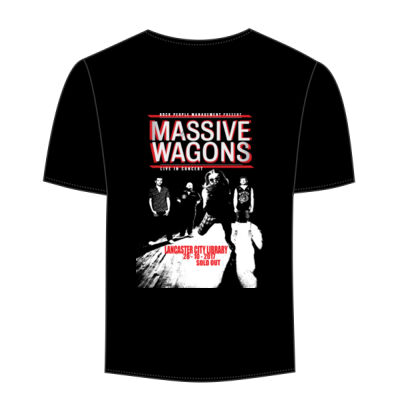 Lancaster Library Design - GD10 Softstyle® Adult V-Neck T-Shirt Thumbnail