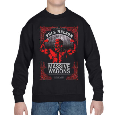 Full Nelson Design - GD56B Heavy Blend™ Youth Crewneck Sweatshirt Thumbnail