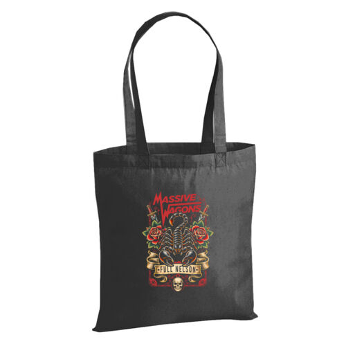 Full Nelson Scorpion - W201 Premium Cotton Tote Thumbnail