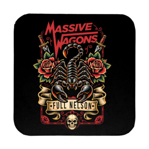 Full Nelson Scorpion - 9cm Square Hardback Drinks Coaster Thumbnail