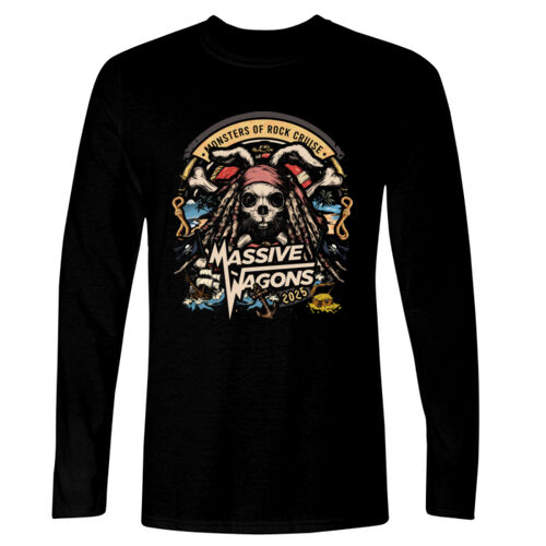Monsters Of Rock Cruise 2025 - GD11 Softstyle® Adult Long Sleeve T-Shirt Thumbnail