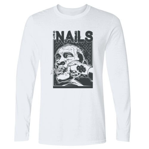 Nails - GD11 Softstyle® Adult Long Sleeve T-Shirt Thumbnail