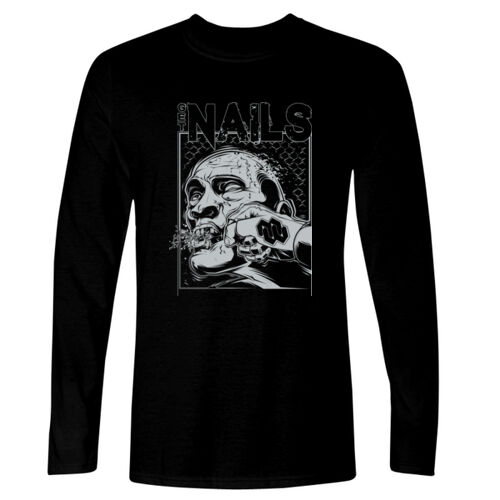Nails - GD11 Softstyle® Adult Long Sleeve T-Shirt Thumbnail