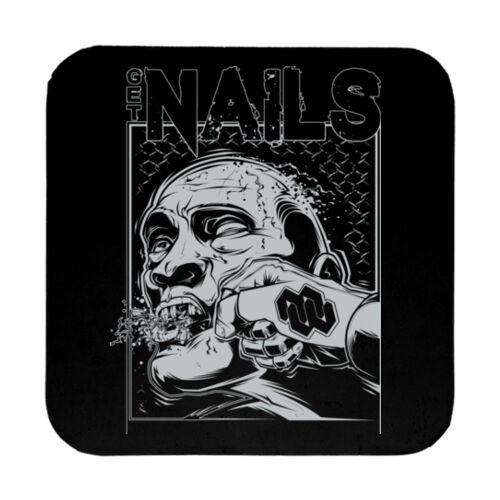 Nails - 9cm Square Hardback Drinks Coaster Thumbnail
