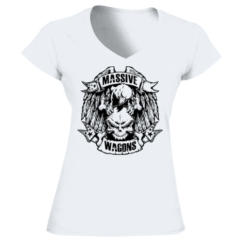 Eagle - GD78 Softstyle® Ladies' V-Neck T-Shirt Thumbnail