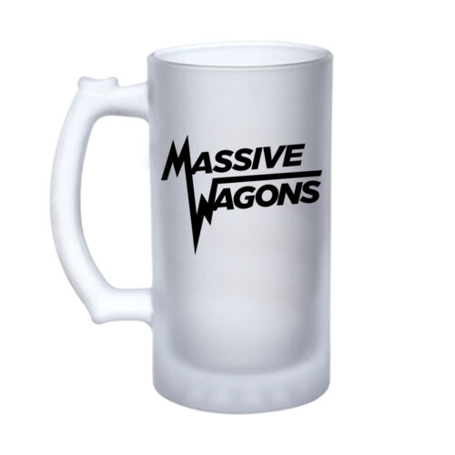Eagle - 16oz Frosted Glass Beer Stein Thumbnail