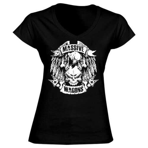 Eagle - GD78 Softstyle® Ladies' V-Neck T-Shirt Thumbnail