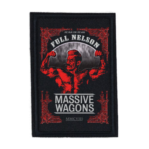 Full Nelson - PR01 Portrait 8cm x 12cm Rectangle Sew-On Patch Thumbnail