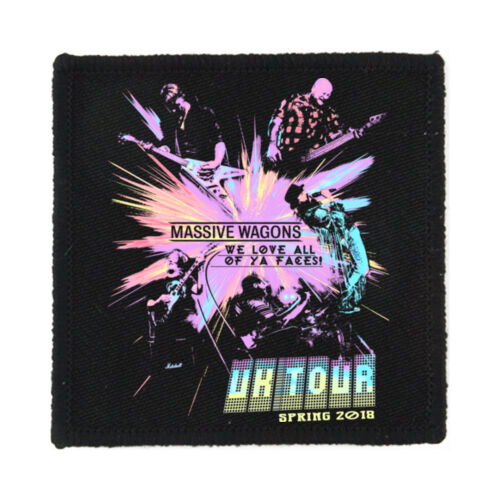 Spring Tour 2018 - PS01 8cm Square Sew-On Patch Thumbnail