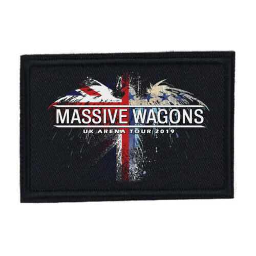 Arena Tour 2019 - PR01 Landscape 12cm x 8cm Rectangle Sew-On Patch Thumbnail