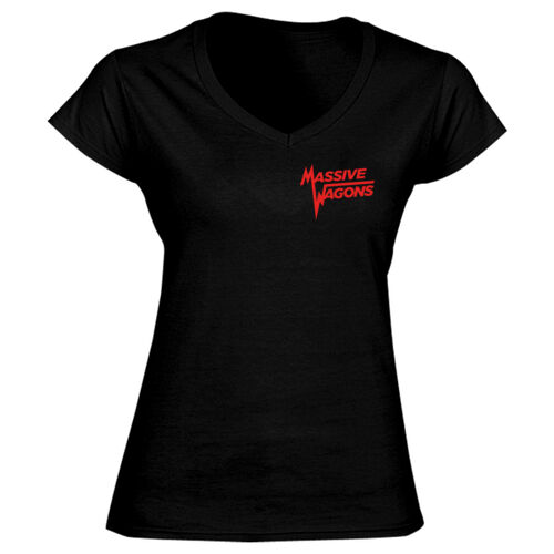 WTTW Album Songs - GD78 Softstyle® Ladies' V-Neck T-Shirt Thumbnail