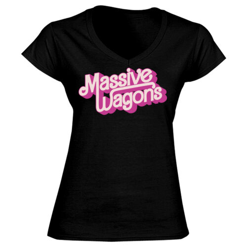 Barbie - GD78 Softstyle® Ladies' V-Neck T-Shirt Thumbnail
