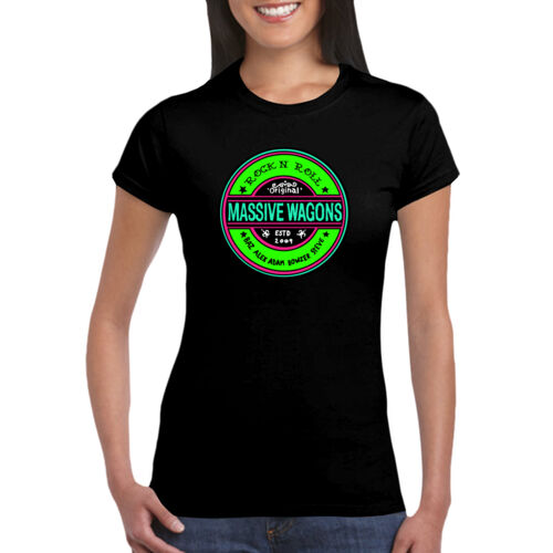 Mr Zoggs (Green) - GD72 Softstyle® Ladies' T-Shirt Thumbnail