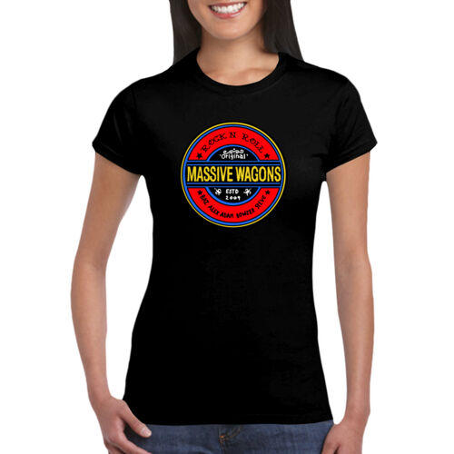 Mr Zoggs (Red) - GD72 Softstyle® Ladies' T-Shirt Thumbnail
