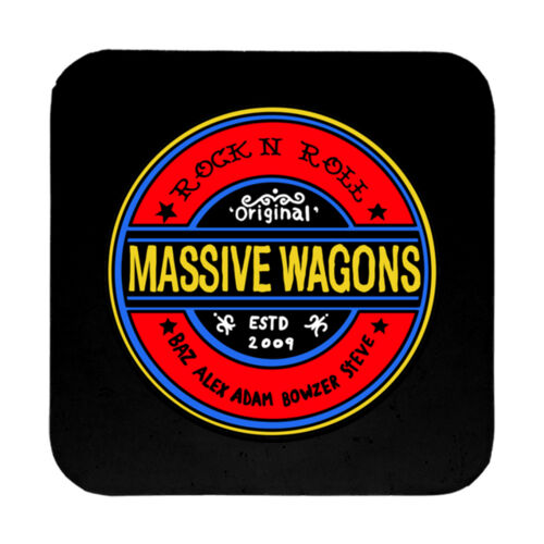 Mr Zoggs (Red) - 9cm Square Hardback Drinks Coaster Thumbnail