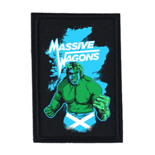 Scotland 2024 - PR01 Portrait 8cm x 12cm Rectangle Sew-On Patch Thumbnail