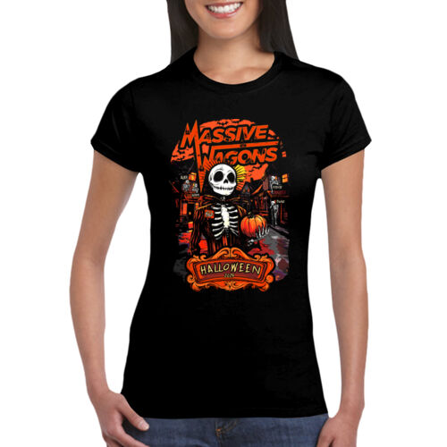 Halloween 2025 - GD72 Softstyle® Ladies' T-Shirt Thumbnail