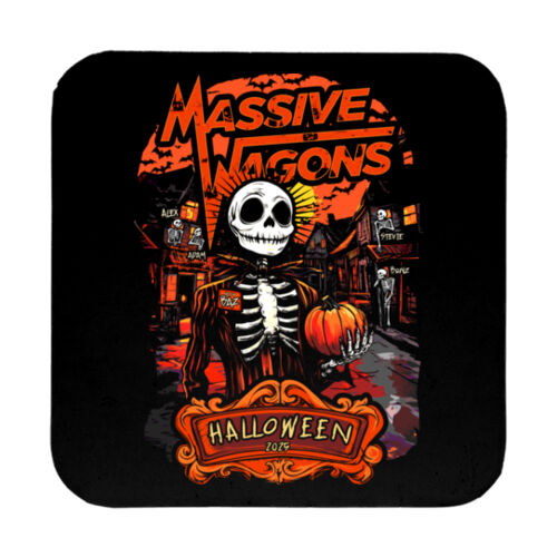 Halloween 2025 - 9cm Square Hardback Drinks Coaster Thumbnail