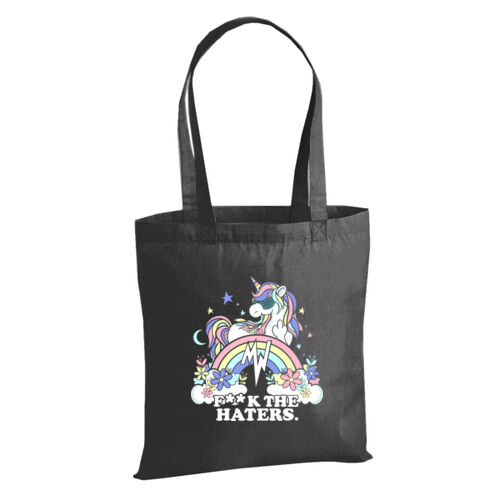 Fuck The Haters - W201 Premium Cotton Tote Thumbnail