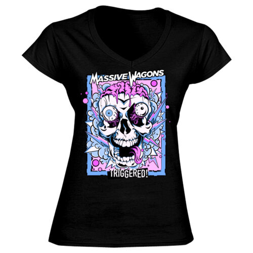 Triggered - GD78 Softstyle® Ladies' V-Neck T-Shirt Thumbnail