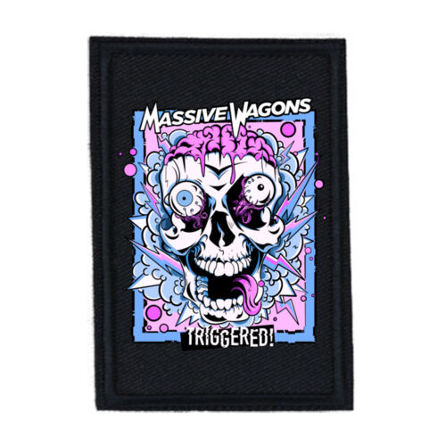 Triggered - PR01 Portrait 8cm x 12cm Rectangle Sew-On Patch Thumbnail