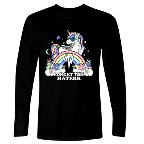 Forget The Haters - GD11 Softstyle® Adult Long Sleeve T-Shirt Thumbnail