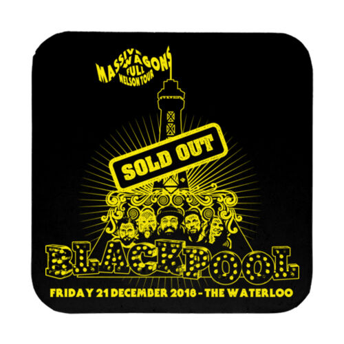 Blackpool Waterloo - 9cm Square Hardback Drinks Coaster Thumbnail