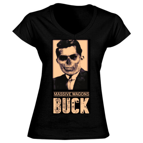 Buck - GD78 Softstyle® Ladies' V-Neck T-Shirt Thumbnail