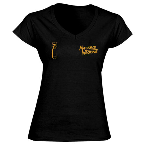 STORY OF MY DEMISE - GD78 Softstyle® Ladies' V-Neck T-Shirt Thumbnail